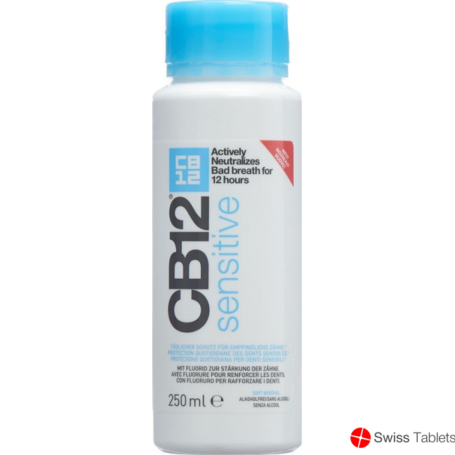 CB12 Sensitive Mouthwash Bottle 250ml buy online