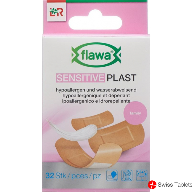 Flawa Sensitive Plast Plaster Strips 3 Size 32 Pieces buy online