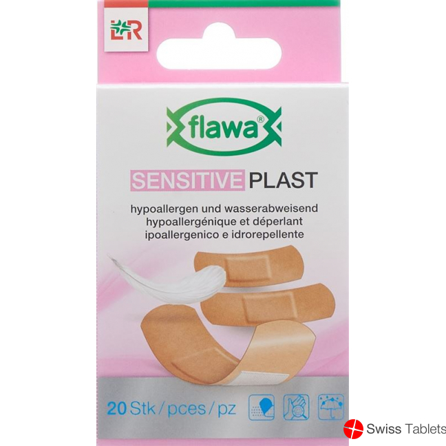 Flawa Sensitive Plast Plaster Strips 3 sizes 20 pieces buy online