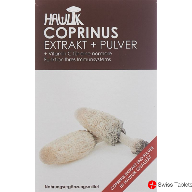 Hawlik Coprinus Extrakt und Pulver Kapseln 120 Stück buy online