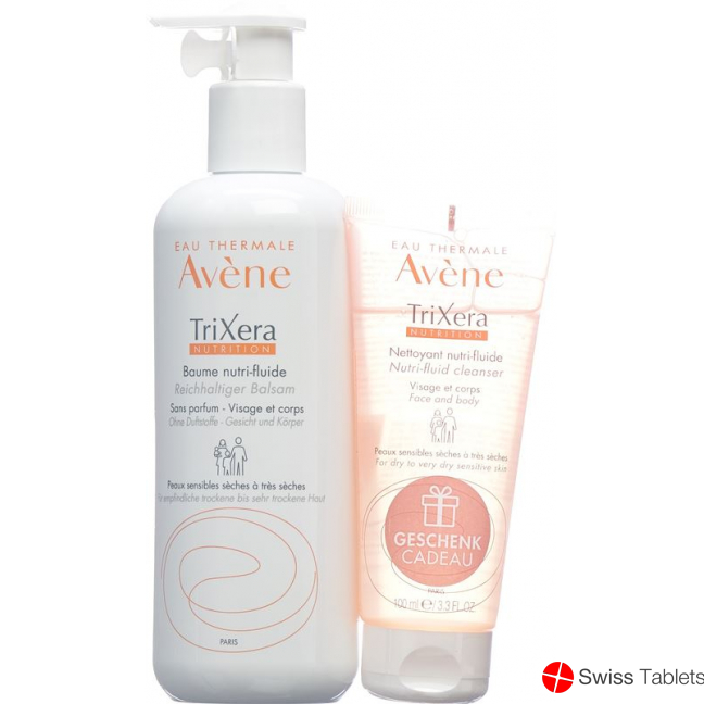 Avène Kit Trixera balm 400ml +fluid 100ml buy online