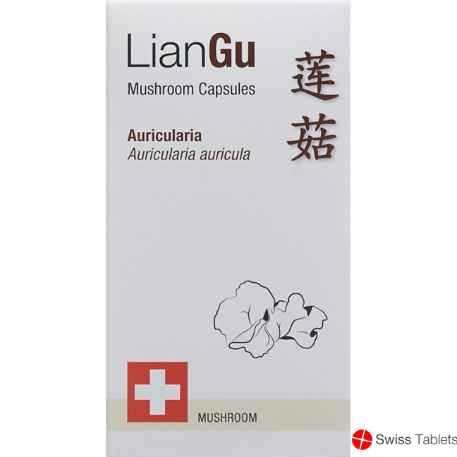 LianGu Auricularia Mushrooms Capsules Can 60 Pieces buy online