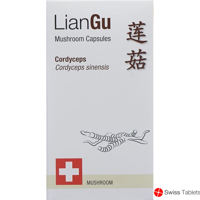 LianGu Cordyceps Mushrooms Capsules Can 60 Pieces buy online