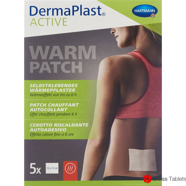 Dermaplast Warm Patch 5 pieces buy online