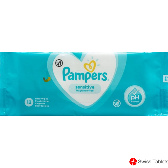 Pampers Feuchte Tuecher Sensitive (neu) 12 Stück buy online