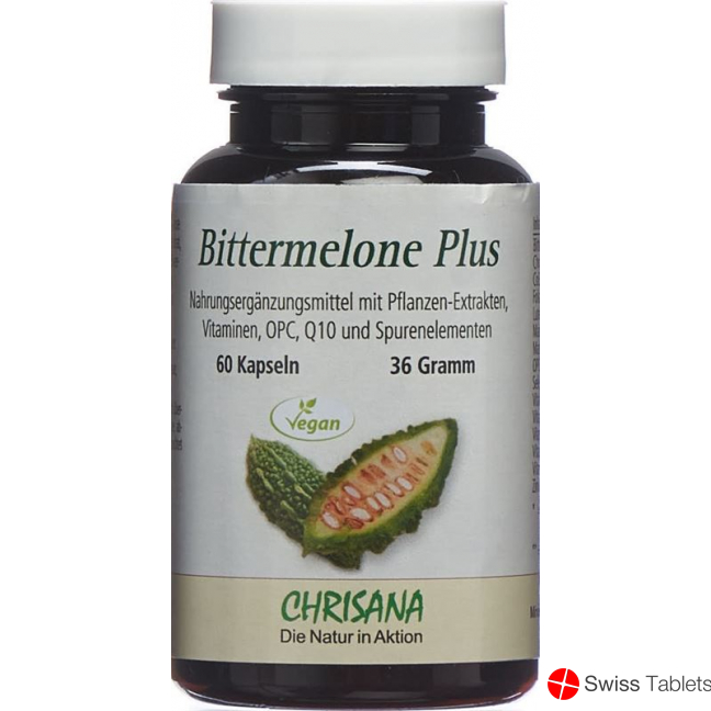 Chrisana Bittermelonen Plus Kapseln Dose 60 Stück buy online