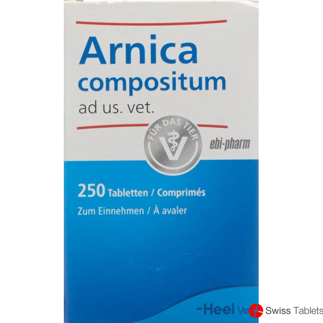Arnica Comp Heel Tabletten Ad Us Vet. Dose 250 Stück buy online