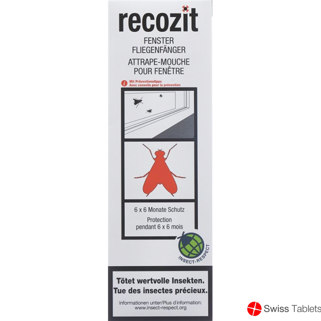 Recozit Fenster Fliegenfaenger 6 Stück buy online
