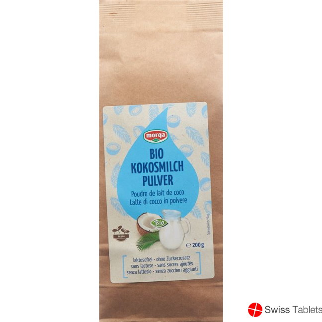 Morga Kokosmilchpulver Bio Beutel 200g buy online