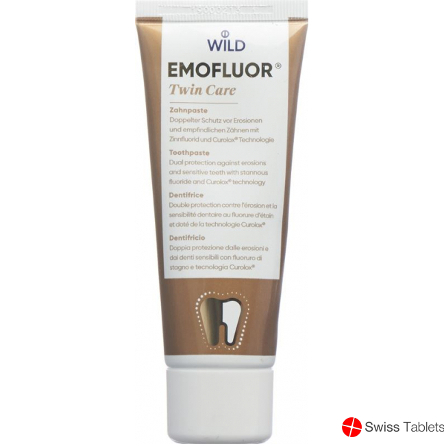 Emofluor Twin Care Zahnpaste Tube 75ml buy online