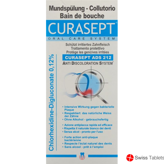 Curasept Ads 212 Mouthwash Flasche 200ml buy online