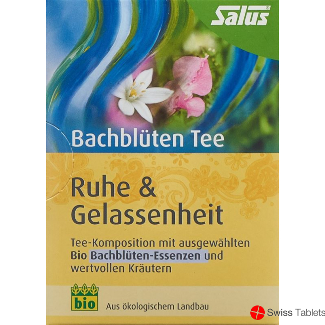 Salus Bach flowers tea Calm Relax Organic bag 15 pieces buy online