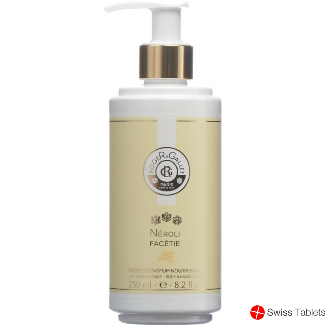 Roger Gallet Extrait Cologne Body Cream Neroli Facetie 250ml buy online