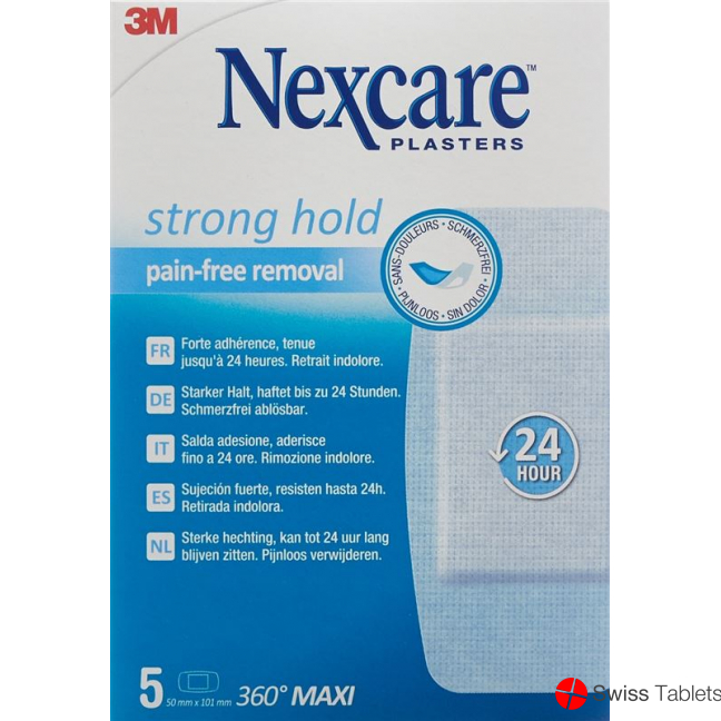 3M Nexcare Strong Hold 360? Maxi 50x100mm 5 Stück buy online