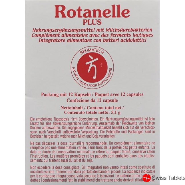 Rotanelle Bromatech Plus Kapseln Blister 12 Stück buy online