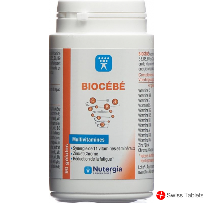 Nutergia Biocebe Gelules Dose 90 Stück buy online