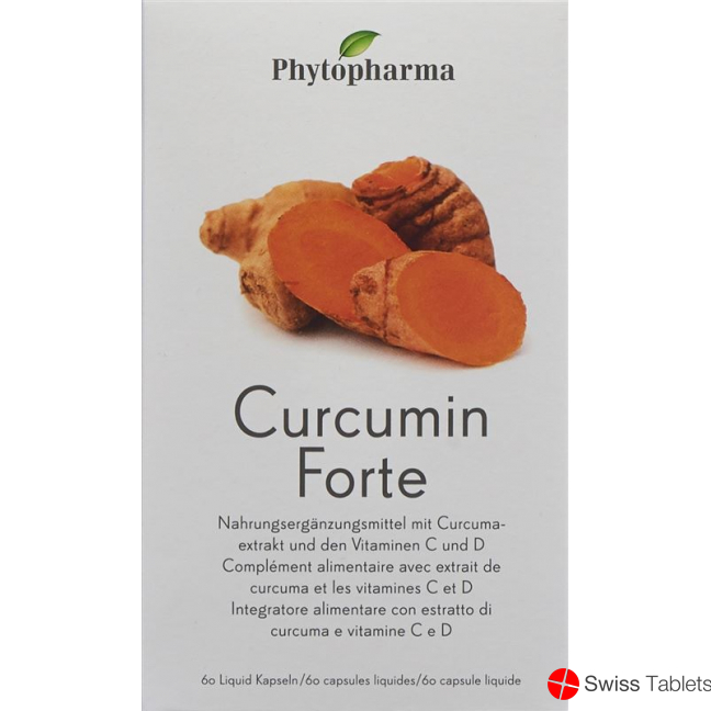 Phytopharma Curcumin Forte Liquid Capsules 60 pieces buy online