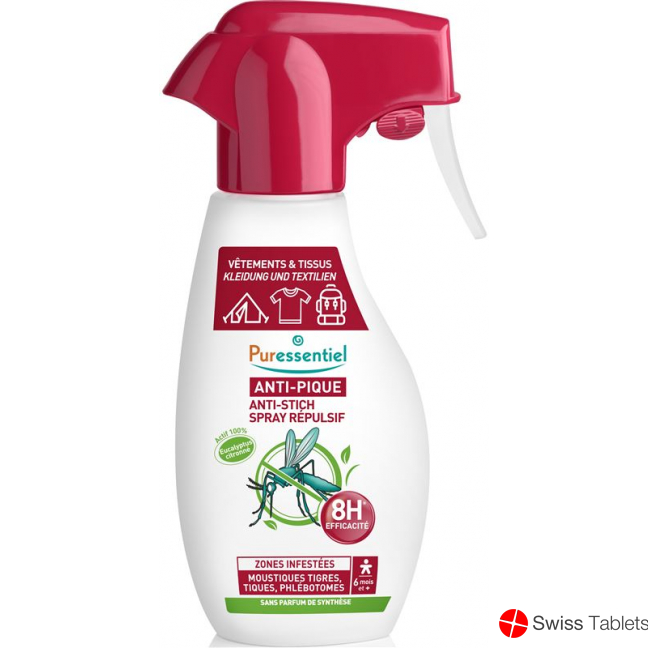 Puressentiel Anti-Sting Defense Spray Clothing 150ml buy online