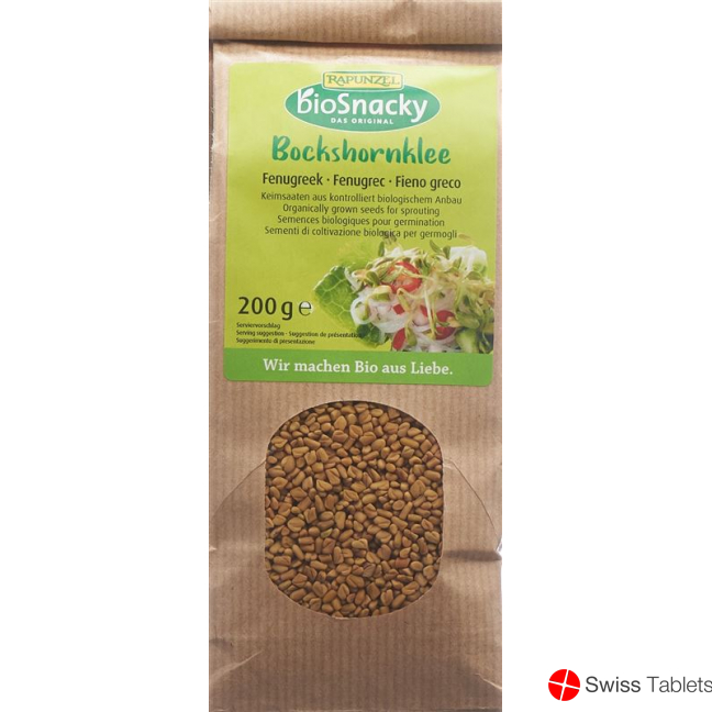 Biosnacky Bockshornklee Beutel 200g buy online
