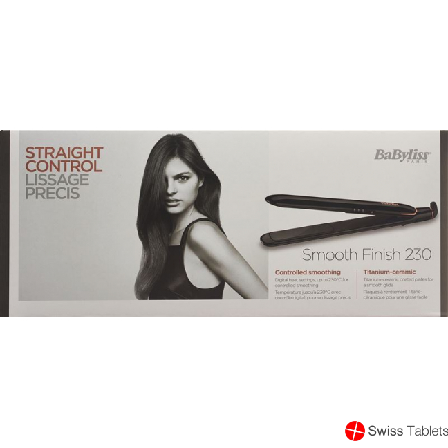 Babyliss Hair Straightener Smooth Finish 230 buy online