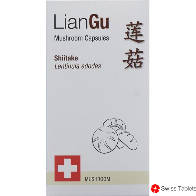 LianGu Shiitake Mushrooms Capsules Can 60 Pieces buy online