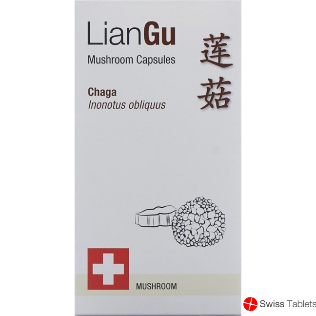 LianGu Chaga Mushrooms Capsules Can 60 Pieces buy online