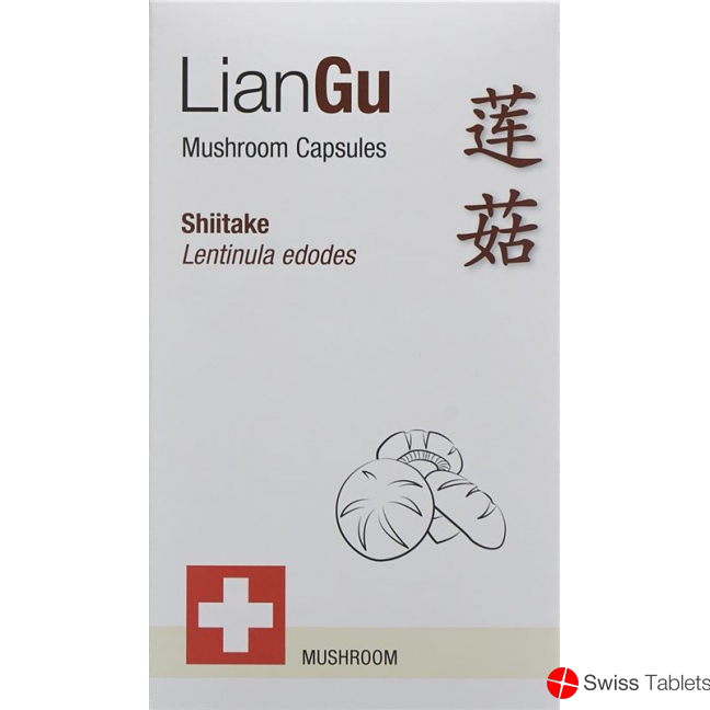 LianGu Shiitake Mushrooms Capsules Can 180 Pieces buy online