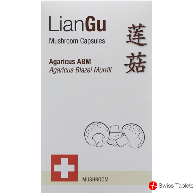 LianGu Agaricus Abm Mushrooms Capsules Can 180 Pieces buy online