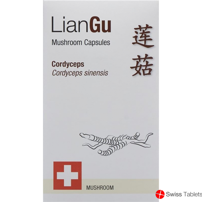 LianGu Cordyceps Mushrooms Capsules Can 180 Pieces buy online