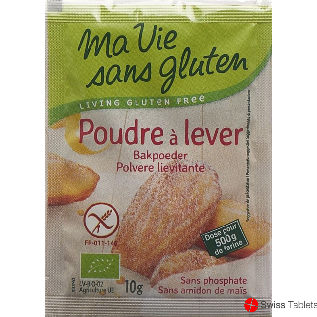 Ma Vie S Glut Backpulver Patisserie 4x 10g buy online