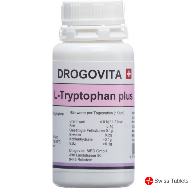 Drogovita L-tryptophan Plus Kapseln Dose 50 Stück buy online