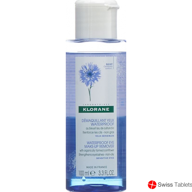 Klorane Bleuet Eye make-up remover Waterproof 100ml buy online