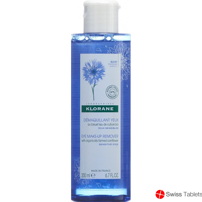Klorane Bleuet Eye make-up remover 200ml buy online