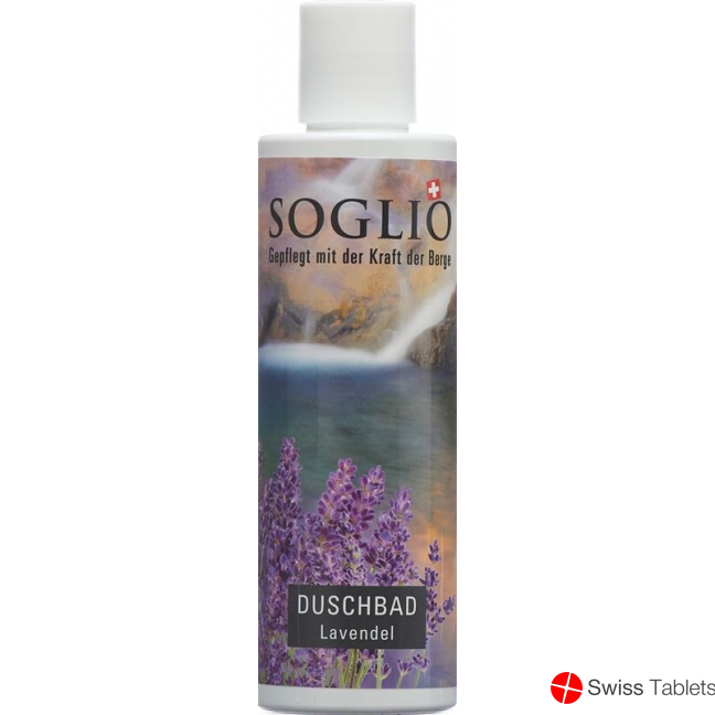 Soglio Duschbad Lavendel Flasche 200ml buy online
