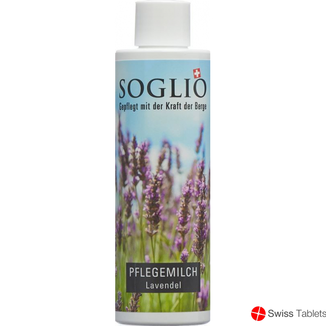 Soglio Pflegemilch Lavendel Flasche 200ml buy online