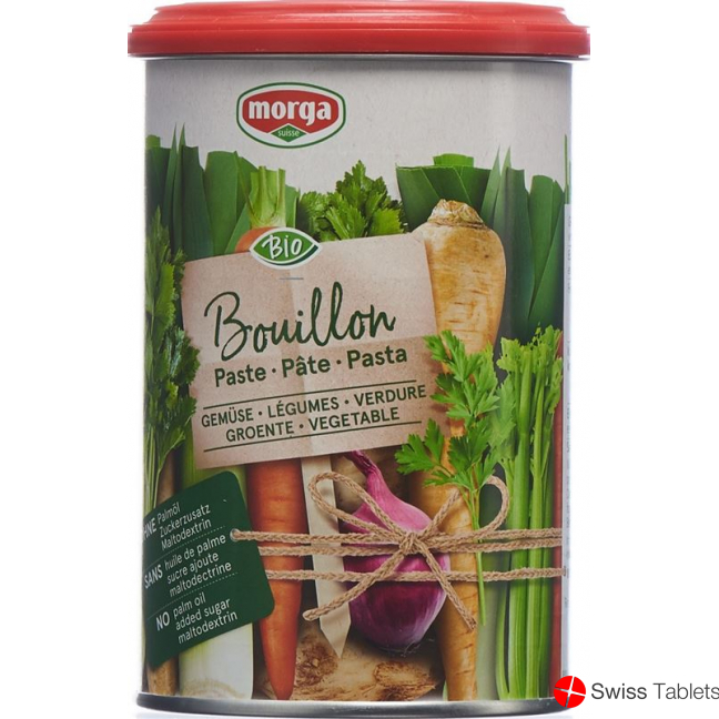 Morga Gemüse Bouillon Paste Go Clean Bio Dose 400g buy online