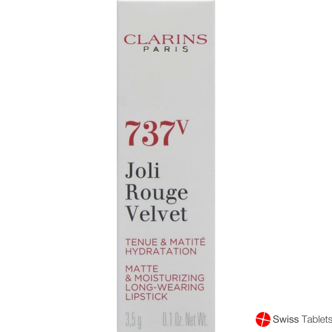 Clarins Joli Rouge Velvet No 737v buy online