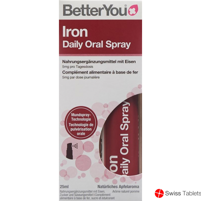 BetterYou Iron Daily Oral Spray 25ml buy online