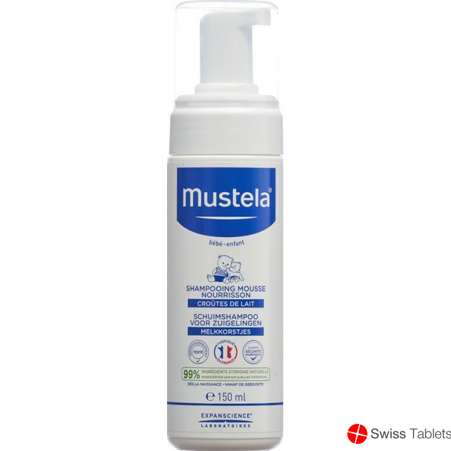 Mustela Schaum Shampoo Säuglinge Nor Haut (n) 150 M buy online