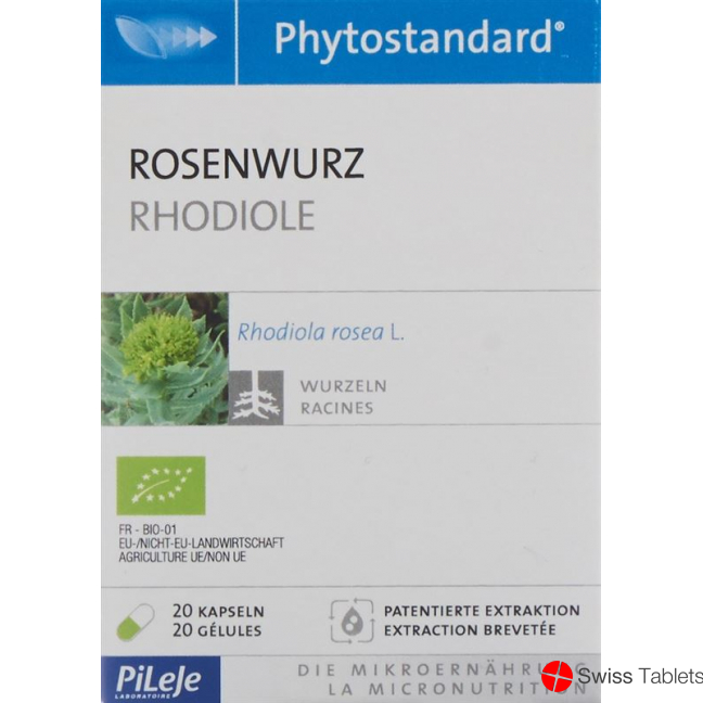 Phytostandard Rosenwurz Kapseln Bio 20 Stück buy online