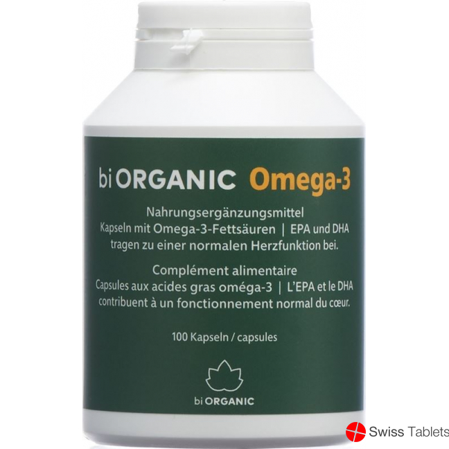 Biorganic Omega-3 Kapseln F/d Dose 100 Stück buy online