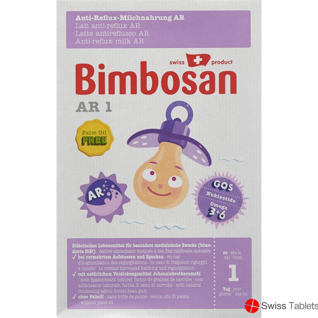Bimbosan Anti-Reflux 1 Infant formula without palm oil 400 g Bimbosan Anti-Reflux 1 Infant formula without palm oil 400 g