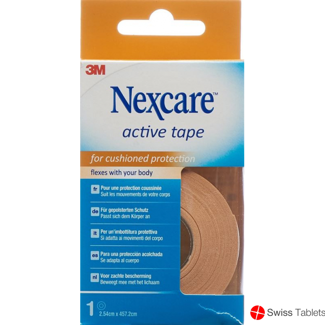 3M Nexcare Active Tape 2.54cm x 4.572m roll buy online