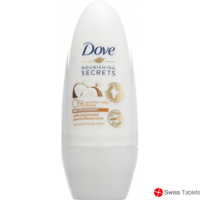 Dove Deo 0% Roll On Kokos&jasminblue 50ml buy online