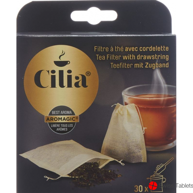 Cilia tea filter with drawstring buy online