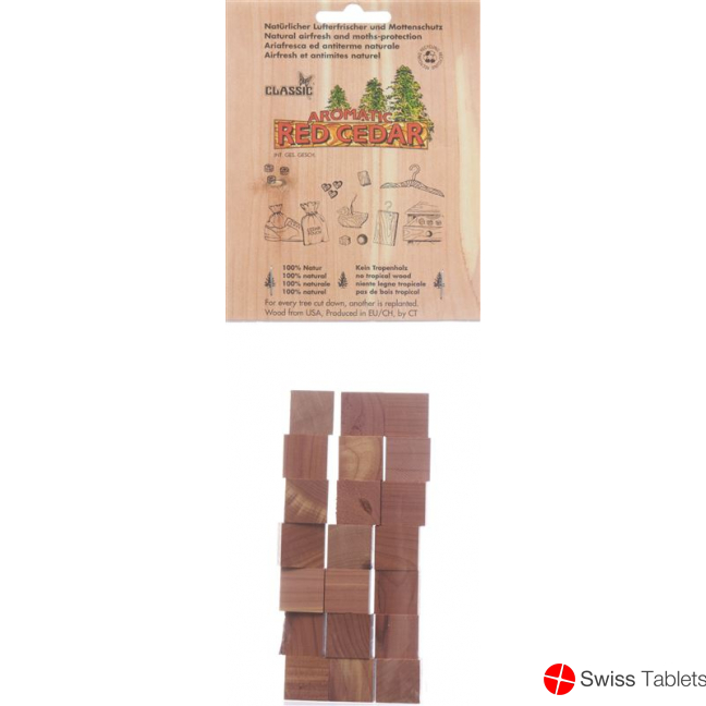 Red cedar cedar cube 20 pcs