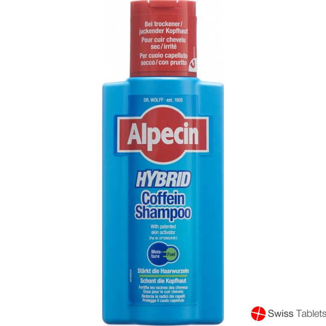 Alpecin Hybrid Coffein Shampoo D/i/f Flasche 250ml buy online