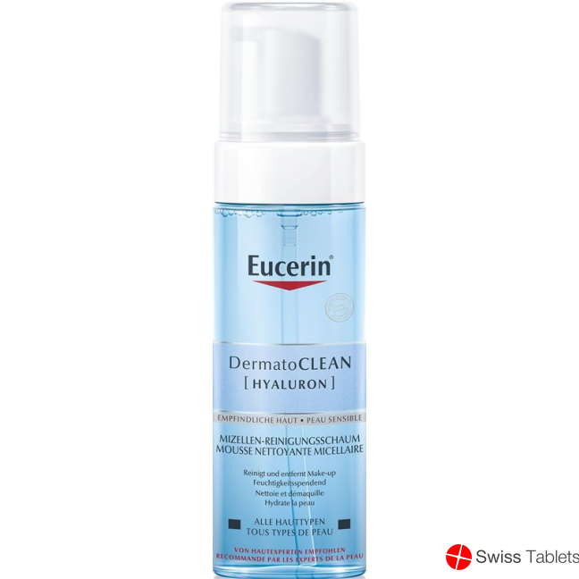 Eucerin Dermatoclean micelle cleansing foam 200ml buy online