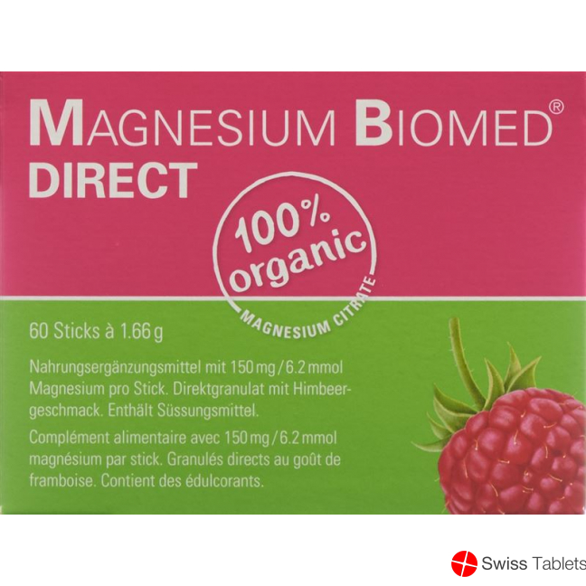 Magnesium Biomed Direct Granulate Stick 60 pieces buy online