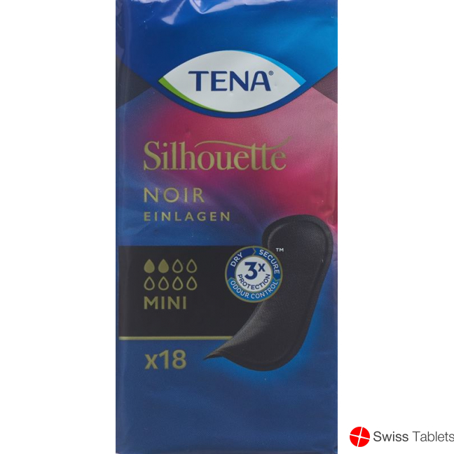 Tena Silhouette Mini insert 18 pieces buy online